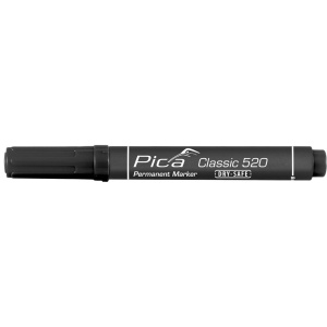PICA Huopakynä musta, 1-4mm, 520 Classic 2
