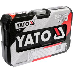 YATO Hylsysarja 1/4" 3.5-14mm 25-os 2