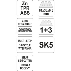 YATO Mattoveitsi 2