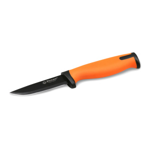 ZIRCON Puukko pinnoitettu hiiliteräs, 2-K kahva 2