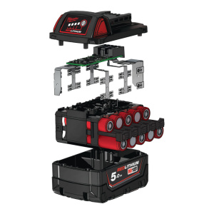 AKKU M18 B5 5,0AH, Milwaukee 3