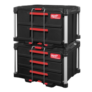 TYÖKALUPAKKI 2 VETOLAATIKKOA PACKOUT, Milwaukee 9