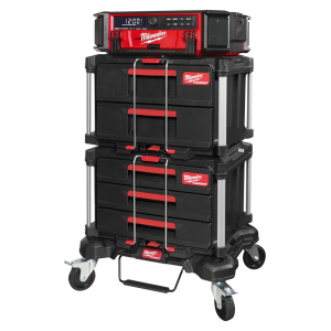 TYÖKALUPAKKI 2 VETOLAATIKKOA PACKOUT, Milwaukee 10