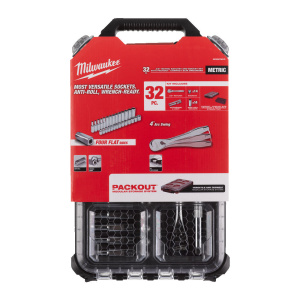 HYLSYT RÄIKKÄ 3/8" PACKOUT 32KPL , Milwaukee 2
