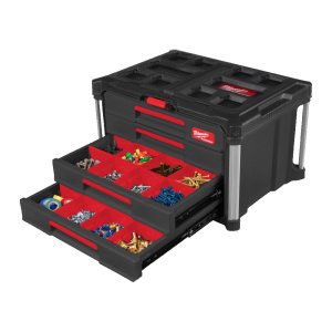 TYÖKALUPAKKI 4 VETOLAATIKKOA PACKOUT, Milwaukee 2