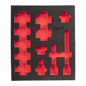 HYLSYSARJA 3/4" PITKÄ FOAM 12P, Milwaukee 2