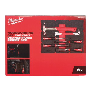 PUUNTYÖSTÖSARJA ALUSTALLA 6KPL, Milwaukee 4