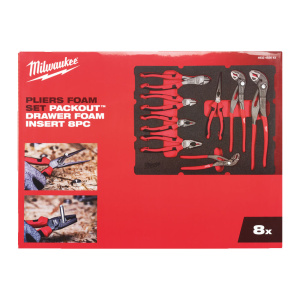 PIHTISARJA ALUSTALLA 8KPL, Milwaukee 4