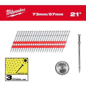 NAULAT DUPLEX 20°73/57MM 2000P, Milwaukee 2
