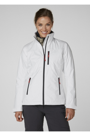 Helly Hansen NAISTEN CREW MIDLAYER TAKKI white