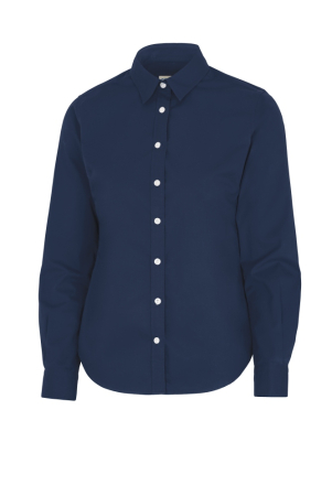 COTTOVER TWILL SHIRT LADY L/S NAVY