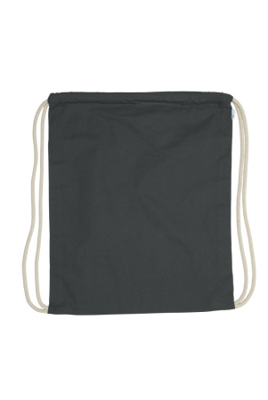 COTTOVER GYM BAG (GOTS) CHARCOAL One Size