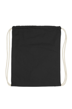 COTTOVER GYM BAG (GOTS) BLACK One Size