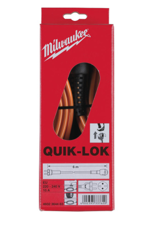 KAAPELI QUIK-LOK 6M PUR, Milwaukee