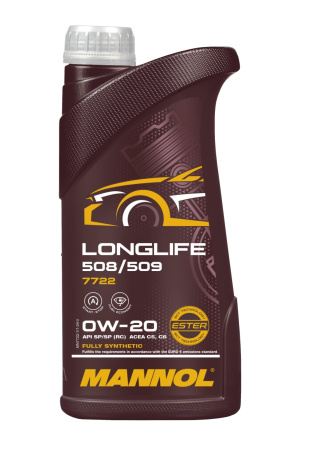 MANNOL 0W-20 508/509 LONGLIFE 7722 1L