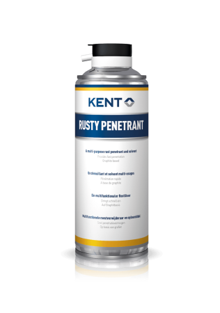 KENT Rusty Penetrant Grafiittipohjainen ruosteenirroitin 400 ml, Vain ammattikäyttöön