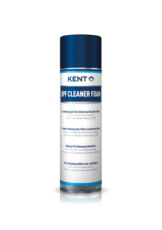 KENT DPF Cleaner Foam 500 ml - dieselhiukkassuodattimen puhdistusvaahto, Vain ammattikäyttöön