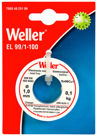 JUOTOSTINA 1,0MM/100G, RULLA, S-SN99CU1