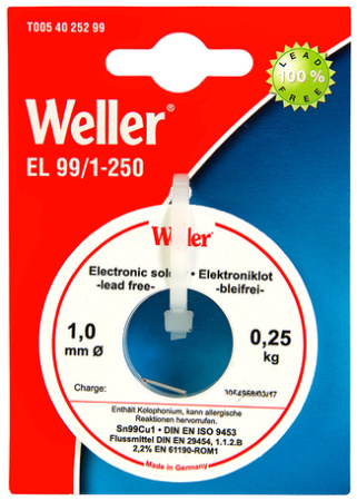 JUOTOSTINA 1,0MM/250G, RULLA, S-SN99CU1