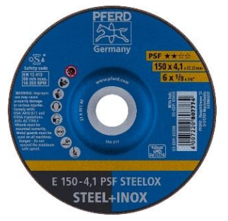 Avauslaikka E 150x4,1x22 PSF STEELOX, PFERD
