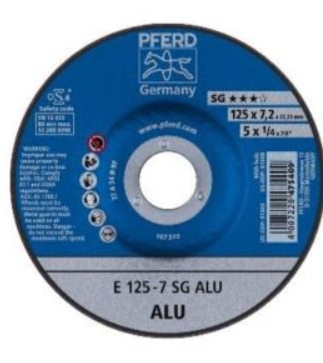 Hiomalaikka E 230x7x22 SG ALU, PFERD
