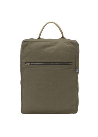 COTTOVER CANVAS DAYPACK (GOTS) DK. OLIVE One Size