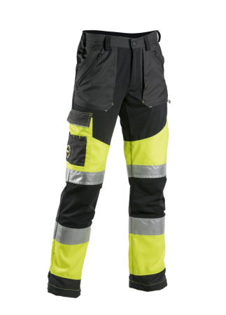 Turva superstretch-housut, hv-keltainen, Dime