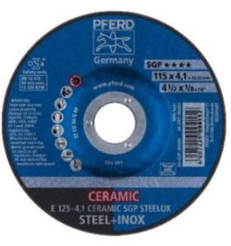 Hiomalaikka E 150x4,1x22 CERAMIC SGP STEELOX, PFERD