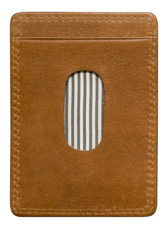 HARVEST CARD HOLDER COGNAC BROWN One Size