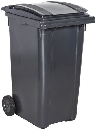 JÄTEASTIA 240L PE HARMAA