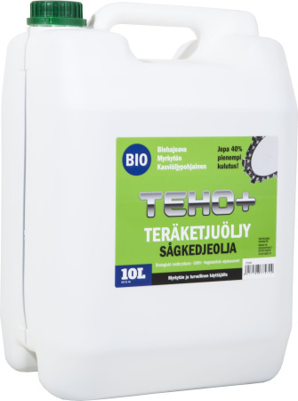 TEHO+ TERÄKETJUÖLJY BIO 10L