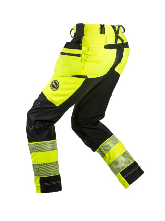 Superstretch turva RT-housut HV-keltainen, Di