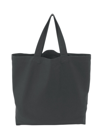 COTTOVER TOTE BAG (GOTS) L /290g CHARCOAL One Size