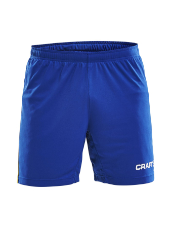 Craft Progress Short contrast men Royal/yellow