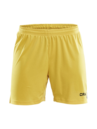 Craft Progress Short contrast WMN Yellow/cl co