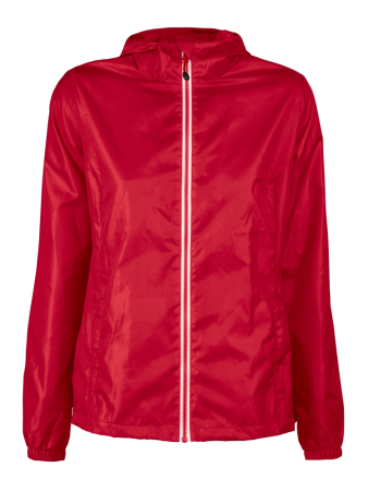 PRINTER FASTPLANT LADY WINDBREAKER Red R-1797