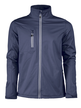 PRINTER VERT SOFTSHELL JACKET Red