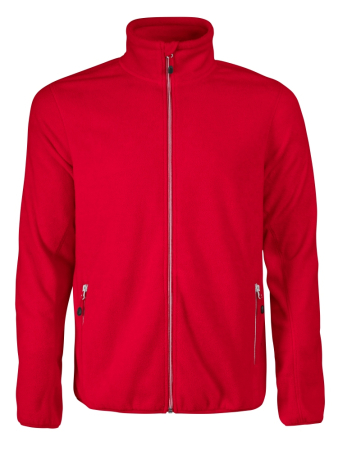 PRINTER ROCKET FLEECE JACKET Red R-1818