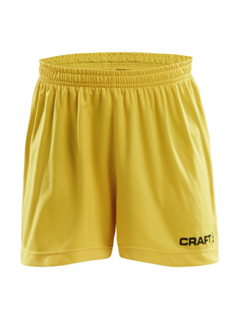Craft Squad Short solid JR wth lining Yellow