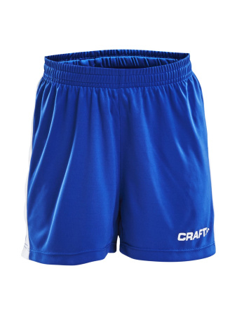 Craft Progress Short contrast JR wt Royal blue