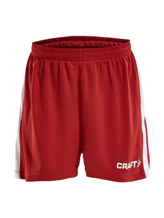 Craft Progress Short contrast JR wt Bright red