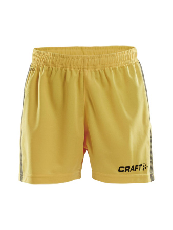 Craft Pro Control Shorts JR Yellow/black