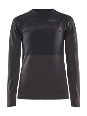 Craft Warm Intensity CN LS women BLACK/TITANI