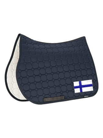 Eguiline Octagon yleissatulahuopa sininen pony, Suomenlipulla