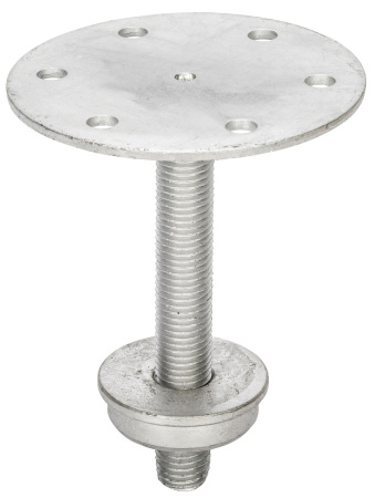 LATTAKIINNIKE PYÖREÄ KORKEUSSÄÄDETTÄVÄ 150/120MM