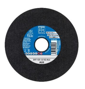 Katkaisulaikka EHT 125x1,6x22 SG ALU, PFERD
