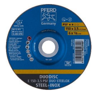 Avauslaikka E 150x3,5x22 PSF DUO STEELOX, PFERD