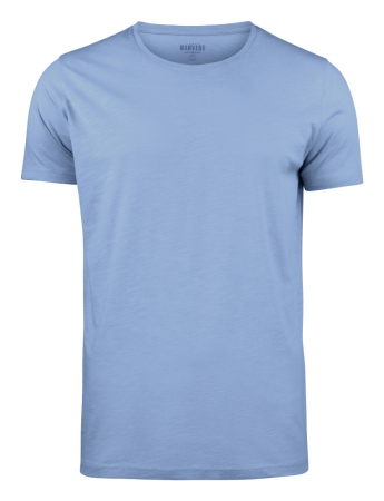 Twoville Organic Slub U-neck Summer Blue