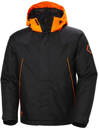 CHELSEA EVO WINTER JACKET EBONY, Helly Hansen