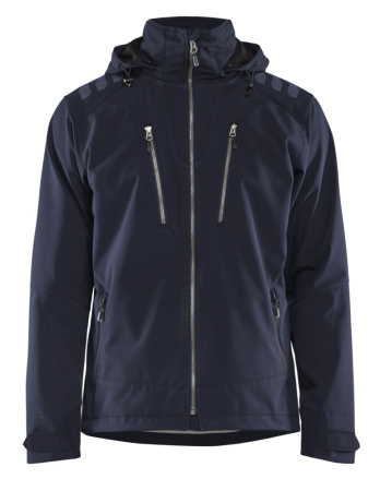 Softshell Jacket Tumma mariininsininen/Musta, Blåkläder